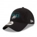 Men's Philadelphia Eagles New Era Black Super Bowl LII Champions License 9TWENTY Adjustable Hat 3045427